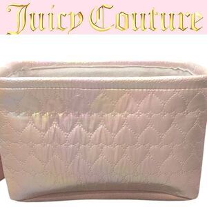 Juicy Couture Home Iridescent Quilted Heart Storage Basket